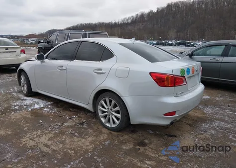 2009 Lexus Is 250 from USA, damaged, VIN JTHCK262295028084